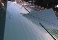 【下伊那郡松川町元大島】カーピットアルル様 店舗屋根塗装工事