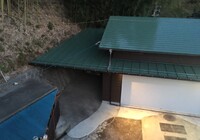 【下伊那郡松川町元大島】カーピットアルル様 店舗屋根塗装工事