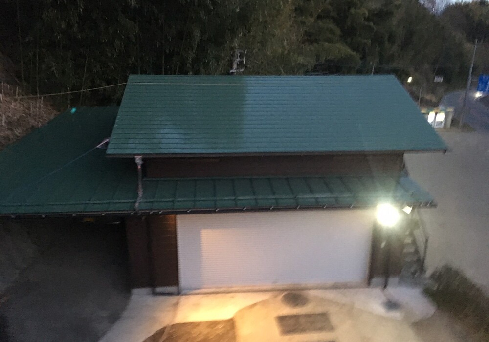 【下伊那郡松川町元大島】カーピットアルル様 店舗屋根塗装工事