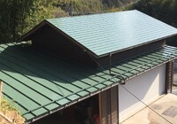【下伊那郡松川町元大島】カーピットアルル様 店舗屋根塗装工事