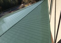 【下伊那郡松川町元大島】カーピットアルル様 店舗屋根塗装工事