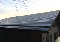 【下伊那郡松川町元大島】カーピットアルル様 店舗屋根塗装工事