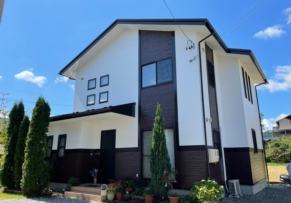【飯田市嶋】戸建て K様邸 外壁・屋根塗装工事