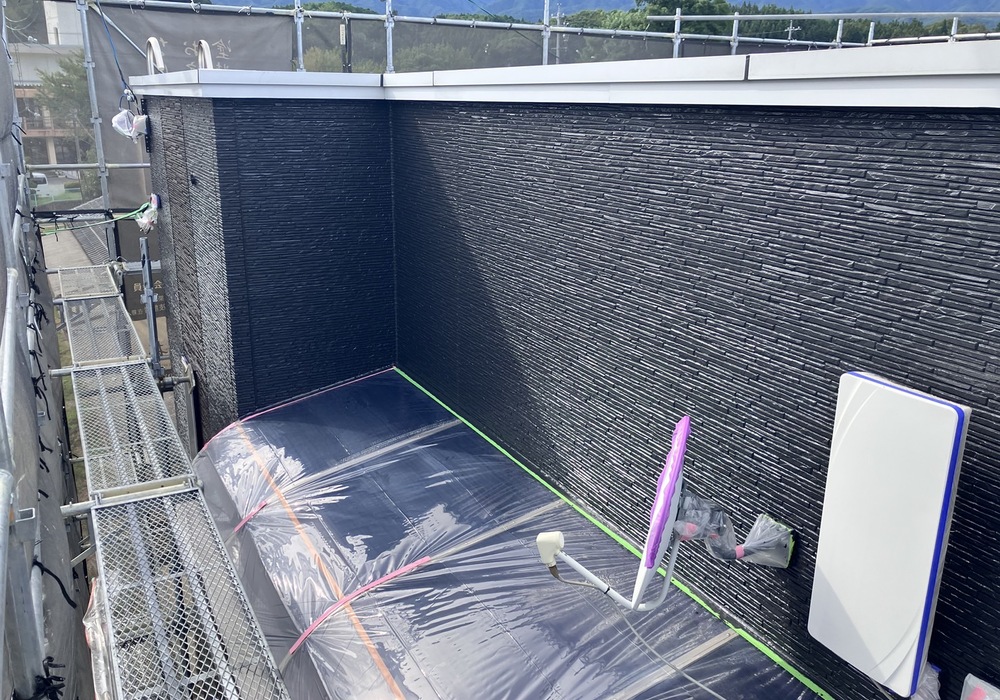 【下伊那郡松川町】戸建て K様邸 リノベーション 外壁・屋根塗装工事（ユメロック114ライン仕様）