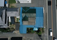 【飯田市上殿岡】Hair&Shave I様 屋根塗装・屋根カバー工法工事（SKプレミアム無機仕様）