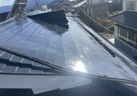 【ドローン空撮で屋根診断】飯田市山本 Y様邸 本宅・倉庫屋根の高所無料調査＋屋根塗装