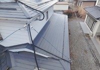【ドローン空撮で屋根診断】飯田市山本 Y様邸 本宅・倉庫屋根の高所無料調査＋屋根塗装