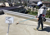 【飯田市小伝馬町】太田歯科様 屋上防水工事（PN工法）・玄関屋根防水工事