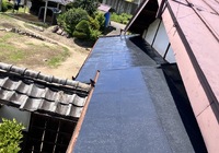 【飯田市川路】戸建て N様邸 屏風屋根・下屋根塗装工事（SK無機塗料仕様）