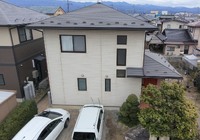 【飯田市北方】戸建て K様邸 外壁・屋根塗装工事（ユメロック114ライン仕様）