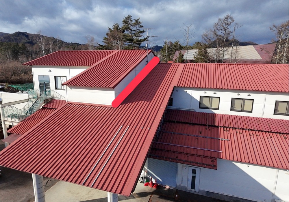 【雨漏り調査】中信地方店舗 雨漏り調査・屋根点検・原因調査
