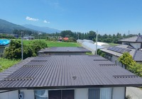 【伊那市西春近】B2賃貸アパート 屋根塗装・屋根防水・外壁シーリング工事（タフコートD-42仕様）