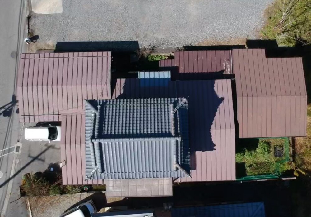 【飯田市山本】戸建て K様邸 屋根塗装工事（ケイセラ無機仕様）