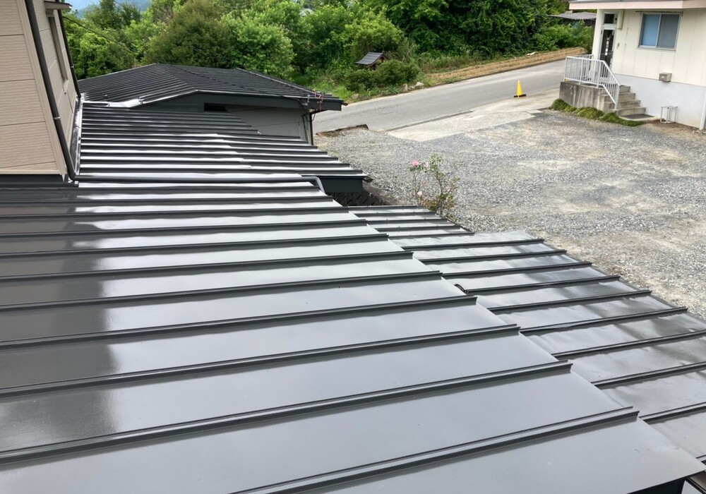 【飯田市山本】戸建て K様邸 屋根塗装工事（ケイセラ無機仕様）