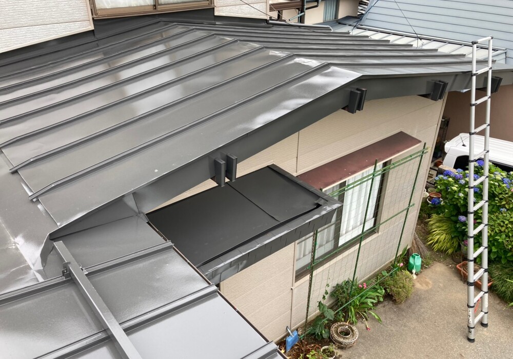 【飯田市山本】戸建て K様邸 屋根塗装工事（ケイセラ無機仕様）