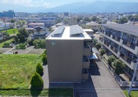 【上伊那郡箕輪村】賃貸マンションS様 共用廊下・タイル補修・玄関上防水改修工事