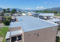 【上伊那郡箕輪町】賃貸マンションM様 屋上トップコート防水・共用廊下改修工事