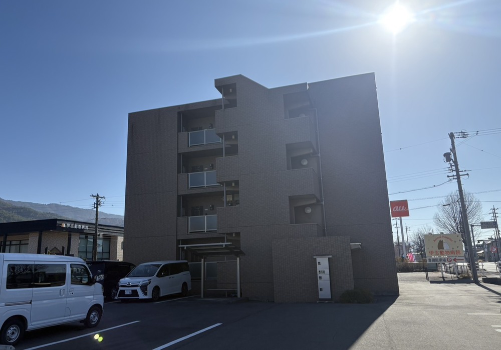 【上伊那郡箕輪町】賃貸マンションS様 屋上防水・階段防水・共用廊下防水・シーリング改修工事（PN工法）