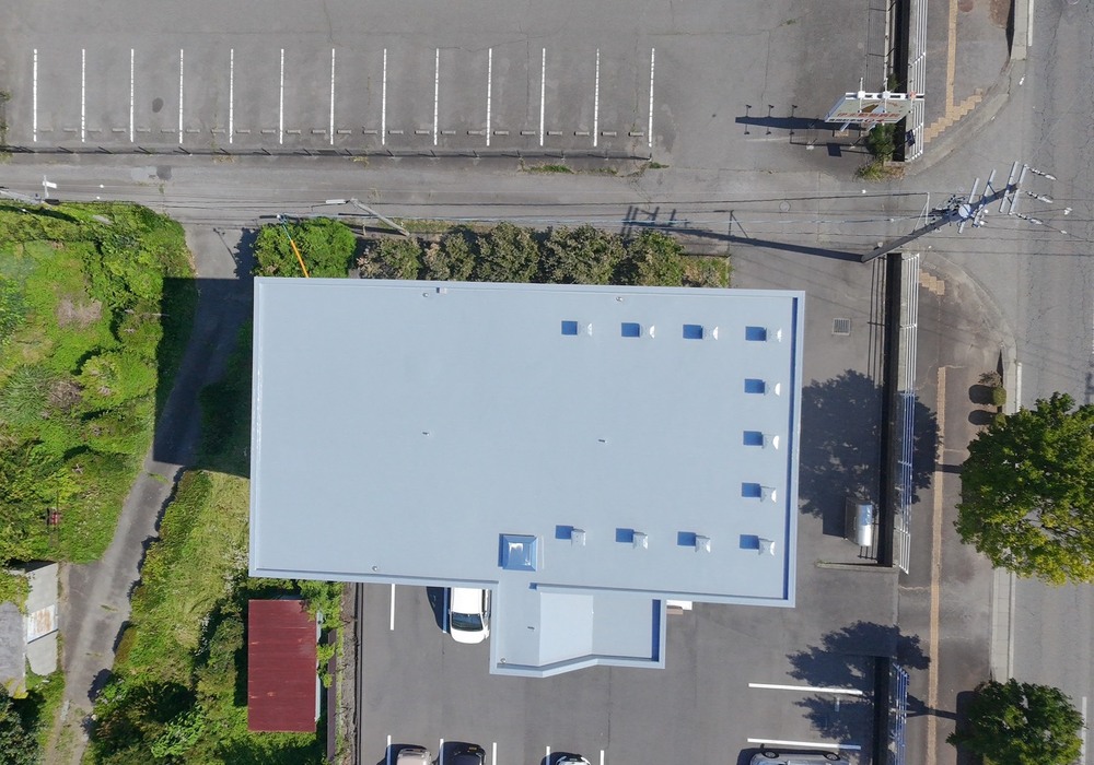 【上伊那郡箕輪町】賃貸マンションS様 屋上防水・階段防水・共用廊下防水・シーリング改修工事（PN工法）
