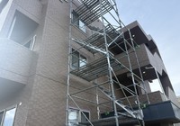 【駒ヶ根市】賃貸マンションG様 東面タイル浮き補修・樹脂注入・クラック補修工事