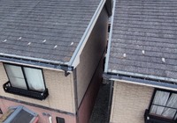 【ドローン空撮で建物診断】飯田市 賃貸アパート D棟 外壁・屋根無料点検