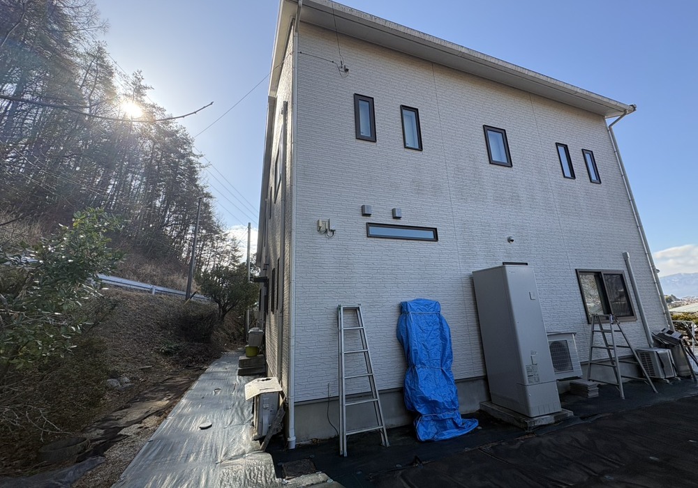 【ドローン空撮で建物診断】駒ヶ根市 戸建て 屋根・外壁無料点検