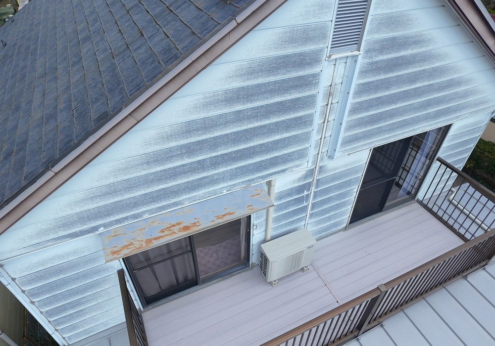 【ドローン空撮で建物診断】駒ヶ根市 戸建て 屋根・外壁無料点検