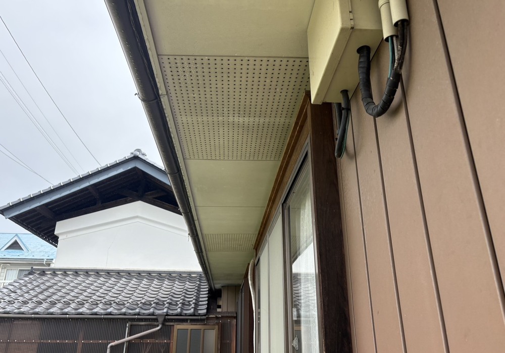 【現地調査】飯田市 戸建て 外壁・軒天・木部 現地無料調査