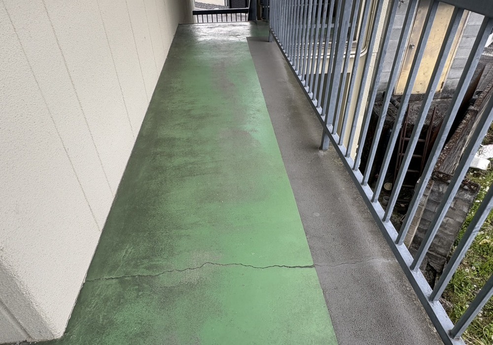 【飯田市鼎下山】賃貸マンション 熊谷マンション様 外壁・屋根塗装・共用階段改修工事（セラミシリコン仕様）