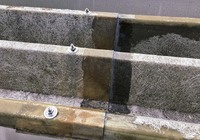 【伊那市西箕輪】工場 FRP折板屋根 重なり部分防水工事