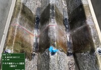 【伊那市西箕輪】工場 FRP折板屋根 重なり部分防水工事