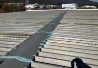 【伊那市】工場 雨漏れ修繕・ウレタン防水工事