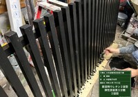 【飯田市鼎名古熊】店舗 大石屋 外部木部・格子塗装工事（防腐・防カビ塗料仕様）