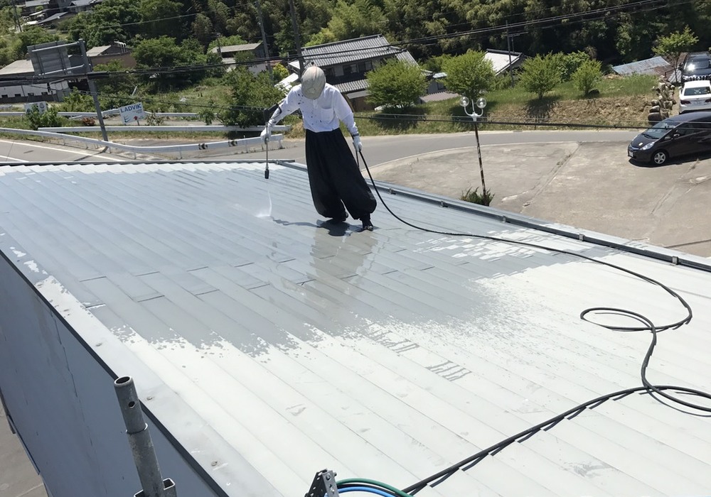 【飯田市龍江】グループホームみつばさ リビング事務所棟 屋根・外壁塗装工事（ユメロック114ライン・ユメロックルーフ仕様）