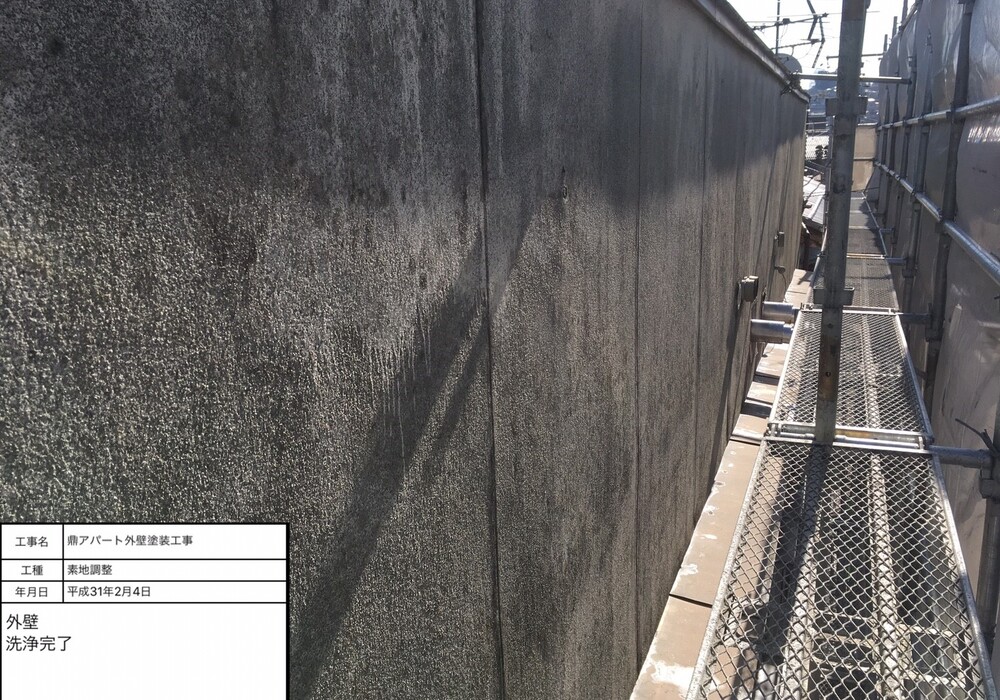 【飯田市鼎】賃貸アパート NAO 外壁・屋根塗装・シーリング工事（シリコン仕様）