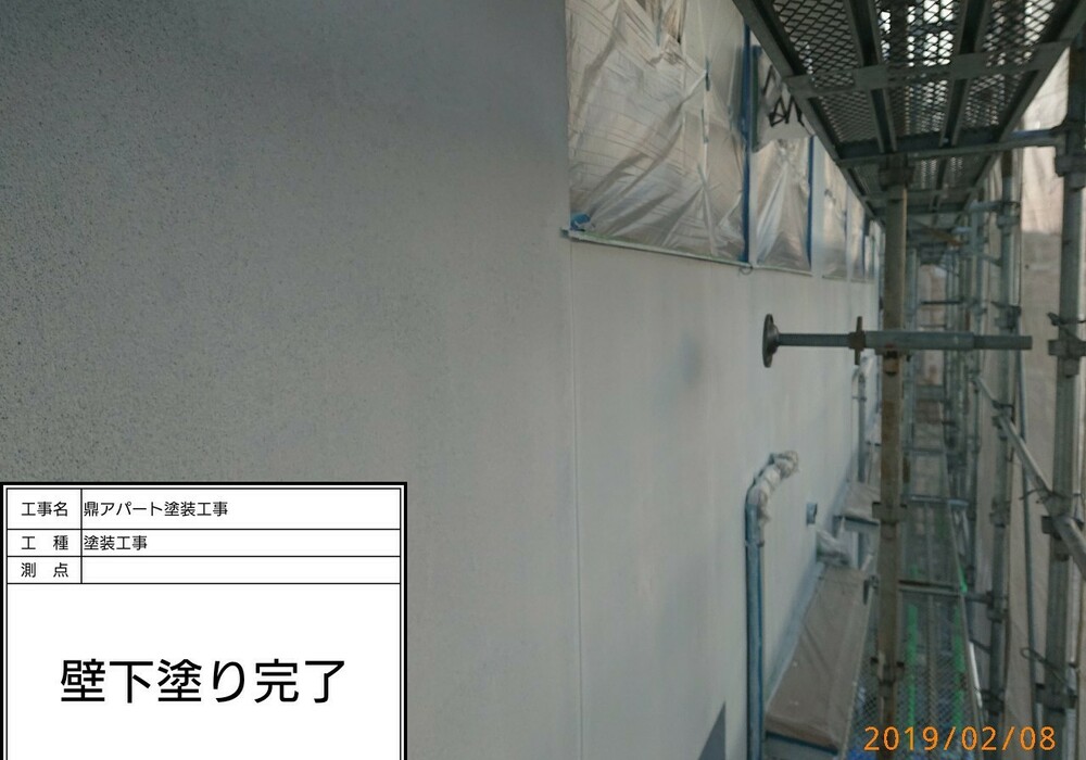 【飯田市鼎】賃貸アパート NAO 外壁・屋根塗装・シーリング工事（シリコン仕様）
