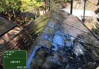 【下伊那郡大鹿村】宇佐八幡神社 屋根塗装工事（ユメロック114ライン・ユメロックルーフ仕様）