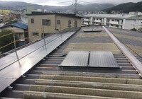 【諏訪市】K株式会社 倉庫 屋根改修・塗装工事（ポリカ折板Y500・ユメロックルーフ仕様）