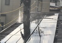 【諏訪市】K株式会社 倉庫 屋根改修・塗装工事（ポリカ折板Y500・ユメロックルーフ仕様）