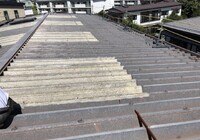 【諏訪市】K株式会社 倉庫 屋根改修・塗装工事（ポリカ折板Y500・ユメロックルーフ仕様）