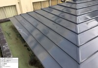 【下伊那郡高森町】高森町役場庁舎 屋根塗装・防水工事（ルーフスターSi仕様）