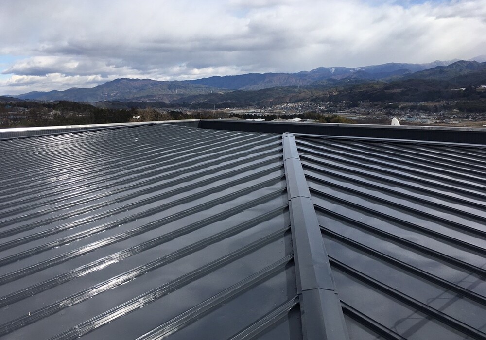 【下伊那郡高森町】高森町役場庁舎 屋根塗装・防水工事（ルーフスターSi仕様）