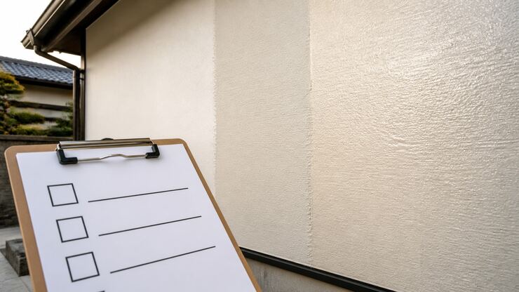 外壁塗装の3回塗りはどう確認する？中塗り・上塗りの記録チェックリスト