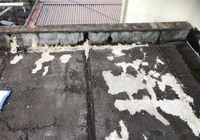 【飯田市追手町】天空の城 三宜亭 非常階段 屋上防水工事（防水X-2密着工法）