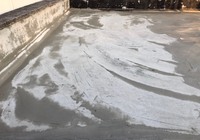 【飯田市追手町】天空の城 三宜亭 非常階段 屋上防水工事（防水X-2密着工法）