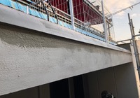 【飯田市追手町】天空の城 三宜亭 非常階段 屋上防水工事（防水X-2密着工法）