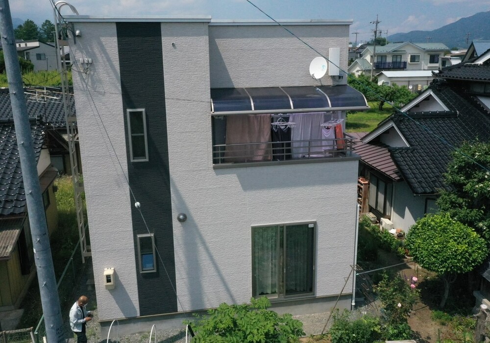 【下伊那郡松川町】戸建て K様邸 リノベーション 外壁・屋根塗装工事（ユメロック114ライン仕様）