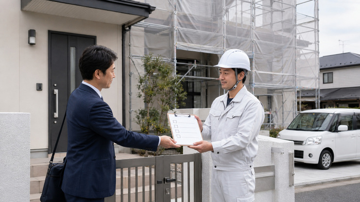 外壁塗装中に留守でも大丈夫？外出前と帰宅後の確認チェックリスト