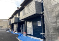 【飯田市松尾】 おんたけコーポ棟A アパート外壁塗装・屋根塗装・防水工事（ユメロック114ライン仕様）