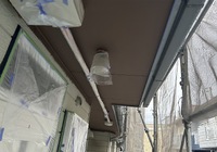 【飯田市松尾】 おんたけコーポ棟A アパート外壁塗装・屋根塗装・防水工事（ユメロック114ライン仕様）